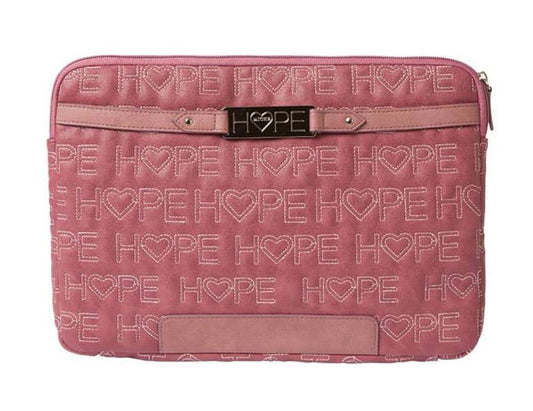 Pink Quilt Hope Laptop Sleeve