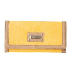 Yellow and Tan Wallet