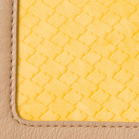 Yellow and Tan Wallet