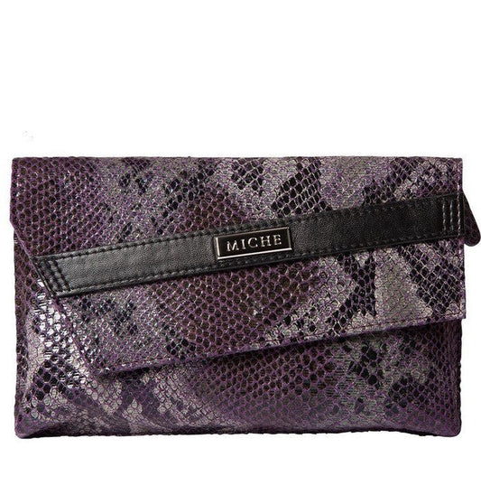 Purple Snake Clutch